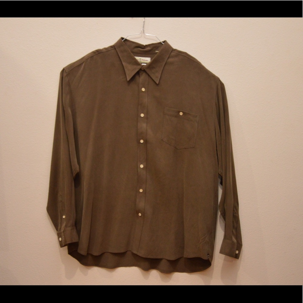 Tommy Bahama Long Sleeve Button Down Shirt XXL